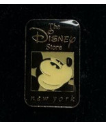 Disney Mickey Mouse Black and White Portrait Disney Store New York pin - $13.86