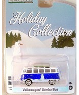 VOLKSWAGEN VW SAMBA BUS LIMITED EDITION GREENLIGHT 1/64 DIECAST CAR MODE... - $686.08 MXN