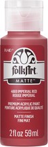 FolkArt Acrylic Paint in Assorted Colors (2 oz) Imperial Red - $215.76 MXN