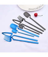 24 Piece Set Of Stainless Steel Cup Hanging Tableware - $78.03+