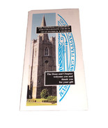 National Cathedral Collegiate Church of St Patrick Dublin Scotland Brochure Map - £11.08 GBP