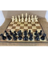 Classic Staunton Design Vtg 1967 Bar Zim Mfg No. 1425 Chess Set - £38.14 GBP