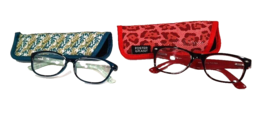 2 pair Foster Grant Women Readers Rectangle Reading Glasses +1.50 Laney &amp; Gwyn - £13.25 GBP