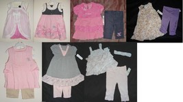 Calvin Klein Toddler Girls Various 2pc Outfits and a Dress Various Sizes NWT - £13.75 GBP