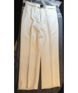 VERY RARE 1983 PATRIOT USAF AIR FORCE WHITE UNIFORM PANTS &amp; BELT 32X29 - €113,62 EUR
