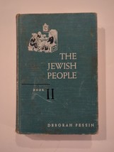 The Jewish People By Deborah Pessin Book Two Hard Cover 1952 United Synagogue - £11.20 GBP
