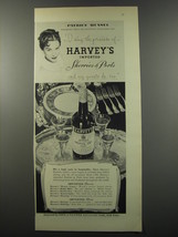 1955 Harvey&#39;s Sherry Ad - Patrice Munsel Metropolitan Opera Star - £14.50 GBP