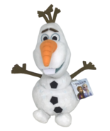 Snowman Olaf Frozen Movie II 2 Plush 9&quot; Disney Glitter Carrot Nose Doll ... - $18.99 CAD