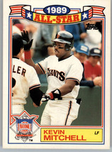 1990 Topps Glossy All Stars 6 Kevin Mitchell  San Francisco Giants - £3.11 GBP
