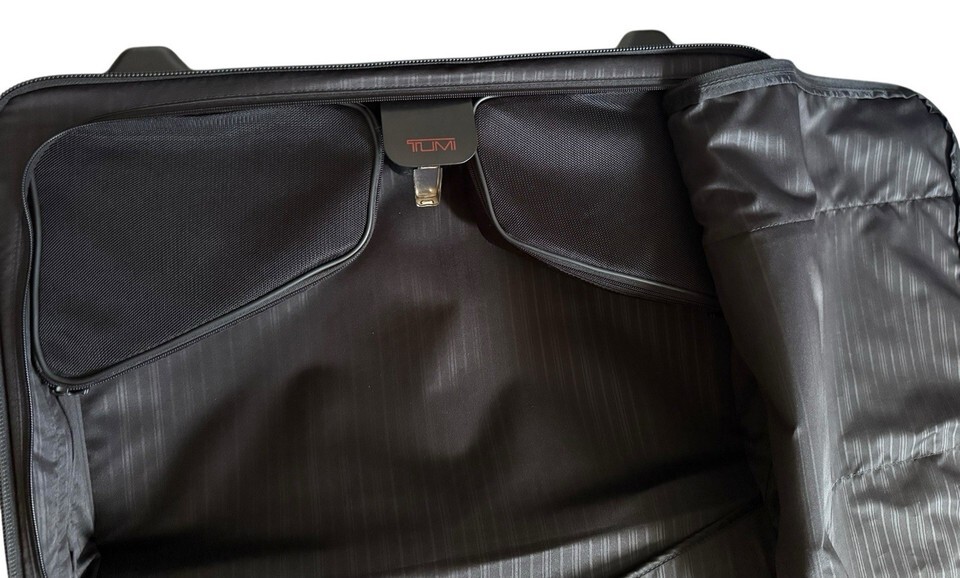 TUMI Alpha 22” Rolling Garment Bag Travel Luggage 22033DH Black Ballistic Nylon Item image 13