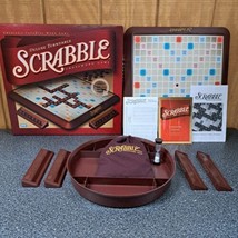 Scrabble Deluxe Turntable Edition Game 2001 Parker Brothers Complete Minus 1 &quot;D&quot; - £19.35 GBP