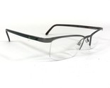 Daniel Swarovski Eyeglasses Frames S148 40 6052 Brown Gray Green 54-21-140 - $93.29