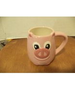 TAG Ceramic Pink Pig mug Coffee, tea Farmhouse Collectable Gift - $228.08 MXN