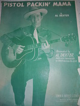 Vintage Pistol Packin&#39; Mama by Al Dexter 1943 - $1.99
