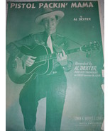 Vintage Pistol Packin&#39; Mama by Al Dexter 1943 - £1.55 GBP