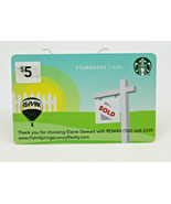 Starbucks Coffee 2012 Gift Card Remax Real Estate Hot Air Balloon Zero B... - £10.23 GBP