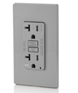 Leviton GFNT2-GY Smartlock Pro GFCI with Wall Plate 1 pack of 10 New - $3,643.36 MXN