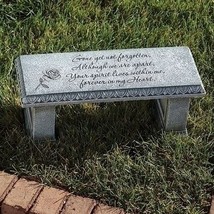 Roman Joseph Studio Memorial Garden Bench, 6 1/4&quot; High. - $2,109.94 MXN