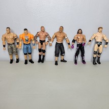 Wrestling Action Figures WWE &amp; WCW Toys Lot of 6 - £38.51 GBP