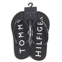 Tommy Hiliger Women&#39;s Flip Flops Black Size 5 - $44.99
