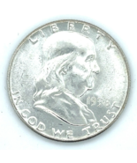 Rouleau De 20 Pièces De 50C Franklin Half Dollar 1958 État BU Choix - $10,947.94 MXN
