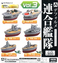 Capsule Toy AOSHIMA Deformat Combined-Fleet Vol 3 WWII Japan Imperial Na... - £63.68 GBP
