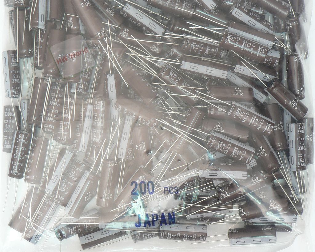 Exclusive lot of 10 high-quality low-ESR Nippon Chemi-Con KYB 3300uF/6.3... - $7.99