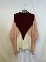 Hooked Up Colorblock Chunky Knit Sweater Size XL NWOT - $17.10