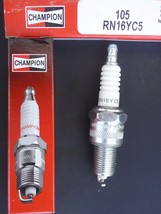 Champion Spark Plug RN16YC5  #105 Replaces: BP4ES13 BPR4ES13 BP5EA13 BPR... - £2.90 GBP