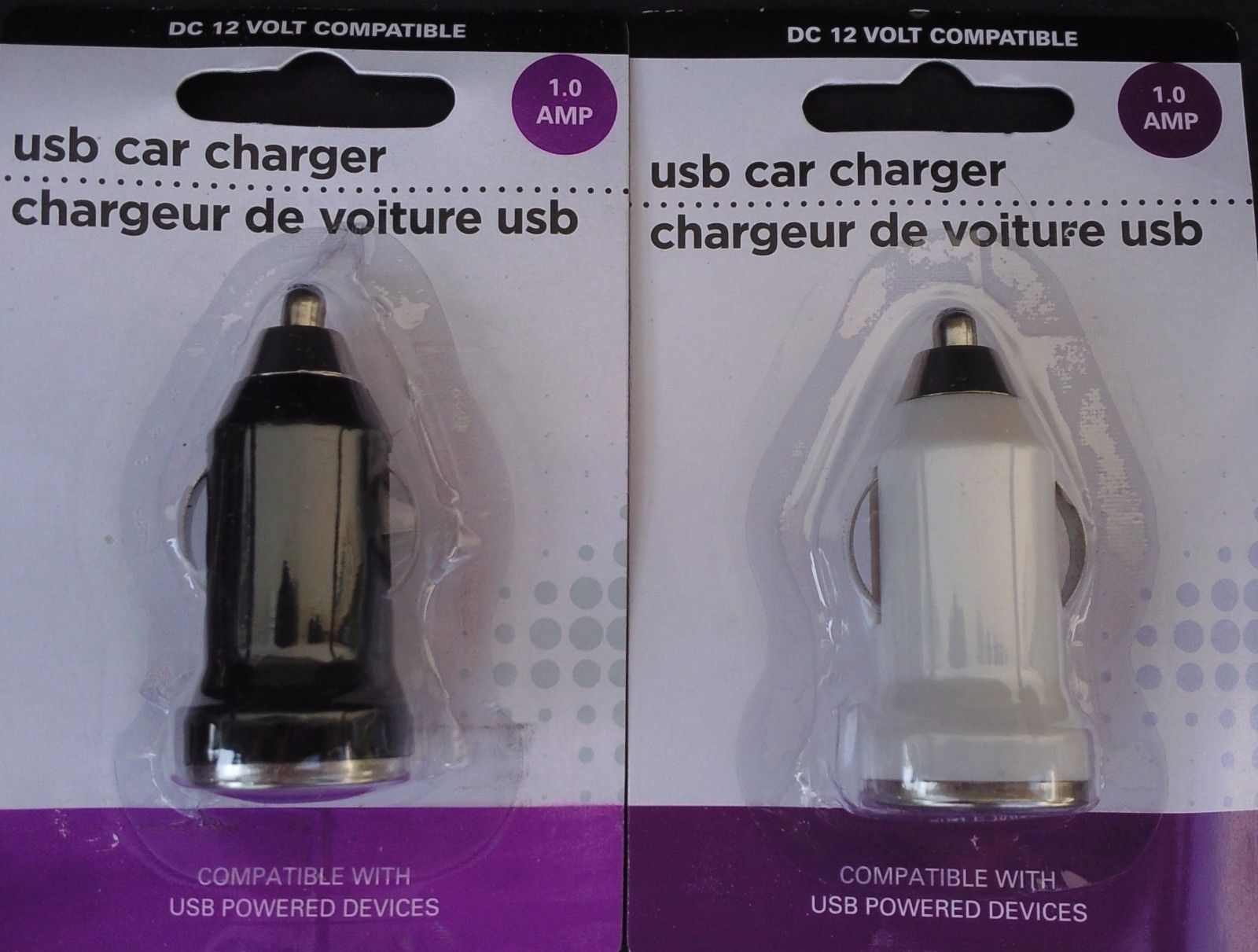 Universal USB Car Charger Adapter Cigarette Socket Phone Input 12 V Outp... - $2.49