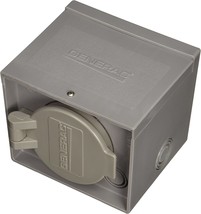 Generac 6340 30-Amp 125/250V Raintight Power Inlet Box With, Loaded Flip Lid - £59.94 GBP