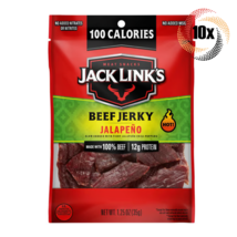 Full Box 10x Bags Jack Link's Jalapeno 100% Beef Jerky | 1.25oz | 12G Protein - $67.87 CAD