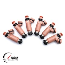 6 X 1200cc Combustible Inyectores Para Mitsubishi Magna Galant v6 Turbo 6G75 - $273.94