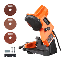 VEVOR 140W Electric Chainsaw Sharpener 5700RPM Bench Tool 3 Wheels 0.25"... - $46.99