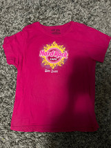 Hard Rock Cafe San Juan Pink T-Shirt Size Medium - $15.34