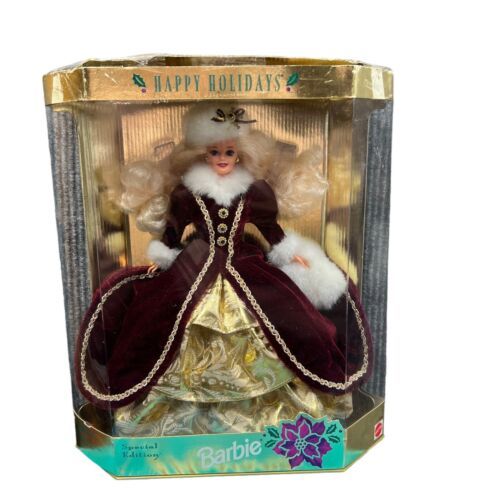 Primary image for Mattel 15646 Barbie Happy Holidays 1996 Special Edition NRFB