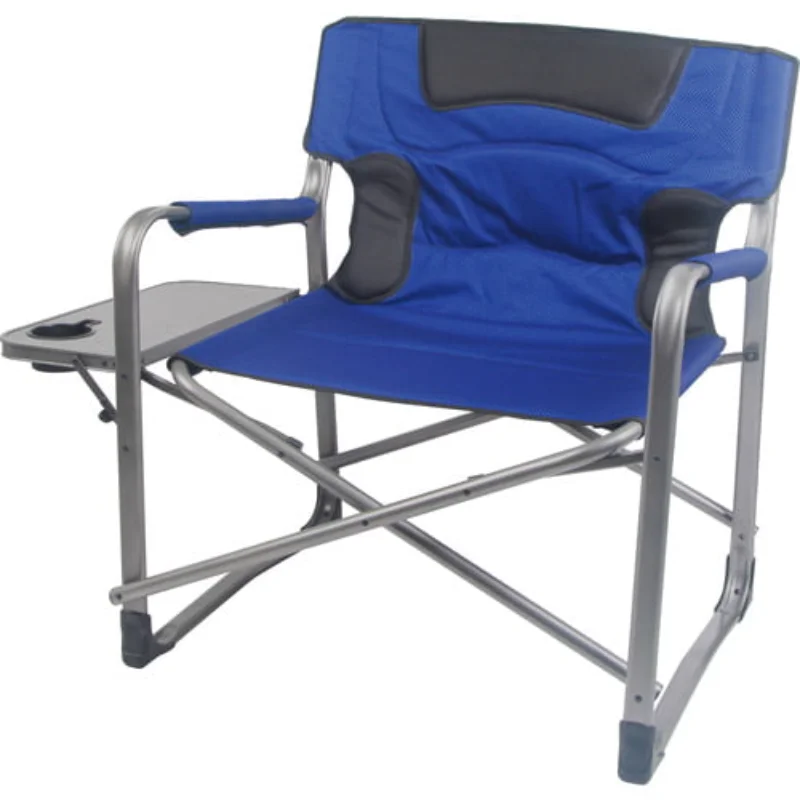 Ozark Trail Camping Director Chair, Blue/Green/Red, Adult - £83.02 GBP+