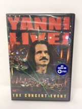 Yanni - Live: The Concert Event (DVD, 2006) Music Factory Sealed Region 0 - £11.08 GBP