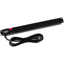 Talent - PRM-12 - Rack Mount 12 Outlet Power Strip 14/3 SJT Cord - 6 ft. - $44.95