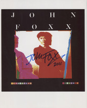 John Foxx (Early Ultravox Singer) SIGNED Photo + COA Lifetime Guarantee - £42.28 GBP