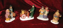 4 Dept 56 Dickens Heritage Village Accessories Figurine - £9.63 GBP