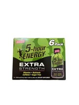 5-HOUR ENERGY 6-Pack Extra Strength Strawberry Watermelon-Sugar Free! Exp 12/24 - $21.65