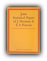 Vintage 1967 Joint Statistical Papers of J. Neyman &amp; E.S. Pearson [Stati... - £66.35 GBP