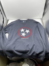 Men’s Volunteer Traditions Tennessee Flag Grey Sweatshirt Size Medium M - £19.73 GBP