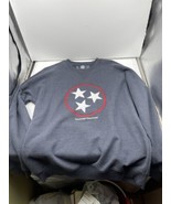 Men’s Volunteer Traditions Tennessee Flag Grey Sweatshirt Size Medium M - £19.39 GBP