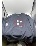 Men’s Volunteer Traditions Tennessee Flag Grey Sweatshirt Size Medium M - $471.03 MXN