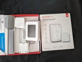 Honeywell Home T9 Wi-Fi Smart Thermostat Zimmer Smart Sensor Weiß Neu - £80.78 GBP