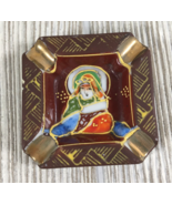 Square TT Takito Satsuma Ashtray Japan Ceramic Porcelain Pottery Vintage... - €10,31 EUR