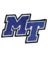 Middle Tennessee Blue Raiders logo Iron On Patch - $113.85 MXN