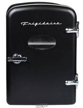 Frigidaire-Mini Retro Beverage Refrigerator Black  8.5"Lx6"Dx8.5"H - £37.82 GBP